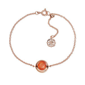 Peony Bloom Bracelet - Sunstone