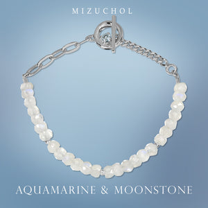 Spell of the Ocean - Moonstone/Aquamarine