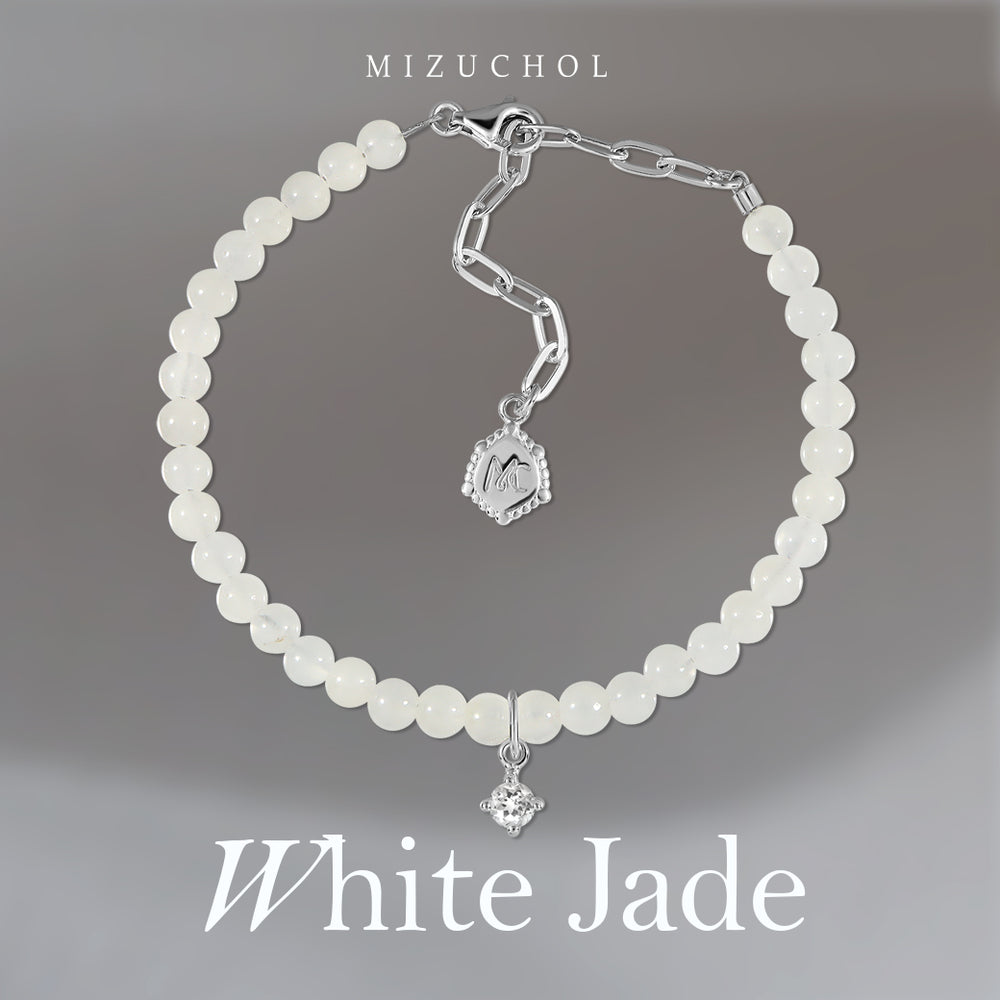 Spell of White Jade Bracelet